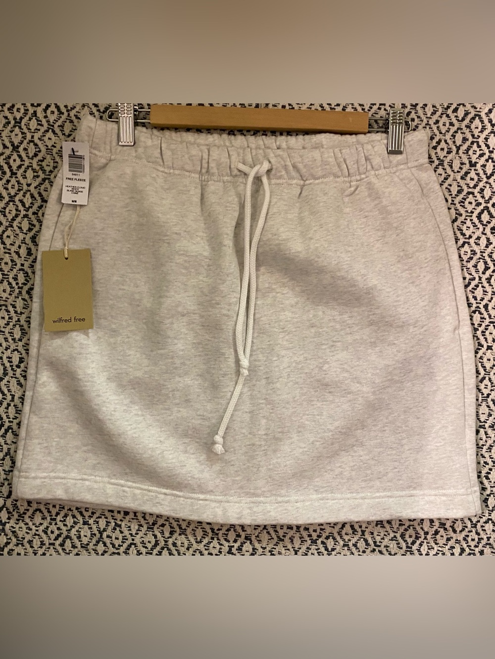 Aritzia Wilfred Free Fleece Skirt